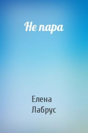 Обложка книги «Не пара» — Елена Лабрус