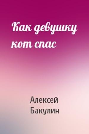 Обложка книги «Как девушку кот спас» — Алексей Бакулин