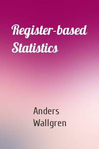 Register-based Statistics