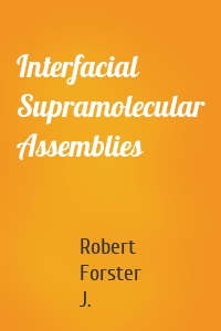 Interfacial Supramolecular Assemblies