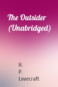 The Outsider (Unabridged)