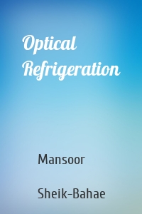 Optical Refrigeration