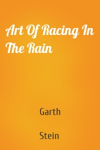 Art Of Racing In The Rain