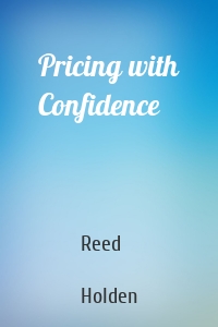 Pricing with Confidence