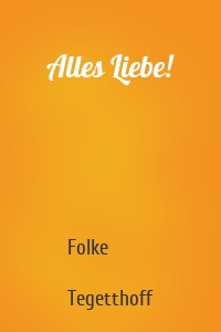 Alles Liebe!