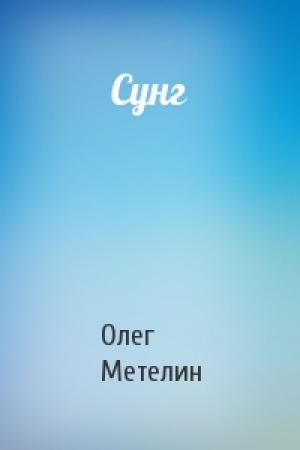 Обложка книги «Сунг» — Олег Метелин
