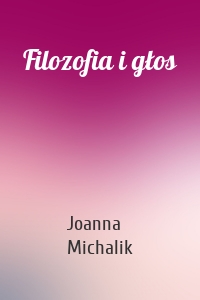 Filozofia i głos