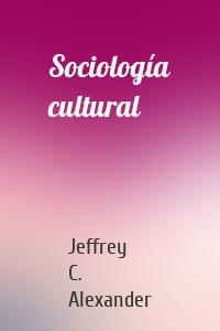 Sociología cultural