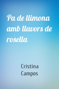 Pa de llimona amb llavors de rosella