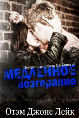 Обложка книги «Медленное возгорание» — Отэм Джонс Лейк