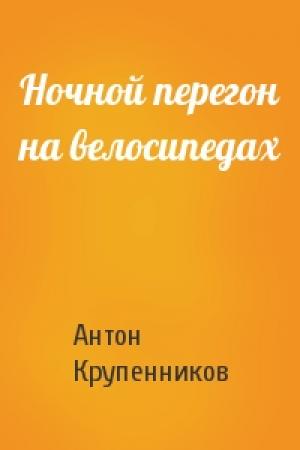 Обложка книги «Ночной перегон на велосипедах» — Антон Крупенников