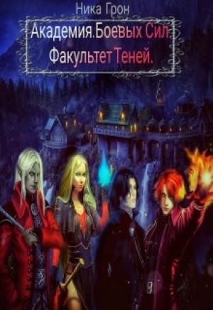 Обложка книги «Академия Боевых Сил. Факультет Теней.» — Ника Грон