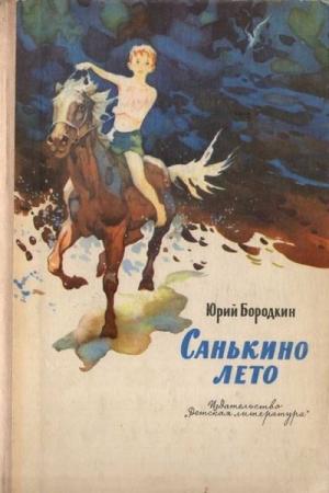 Обложка книги «Санькино лето» — Юрий Бородкин
