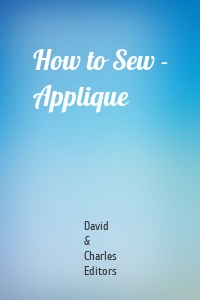 How to Sew - Applique