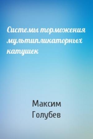 Обложка книги «Системы торможения мультипликаторных катушек» — Максим Голубев