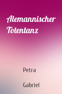 Alemannischer Totentanz