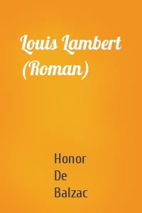 Louis Lambert (Roman)