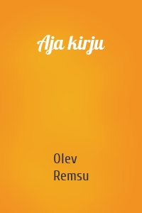 Aja kirju