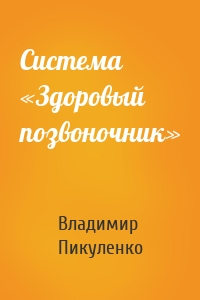 Система «Здоровый позвоночник»