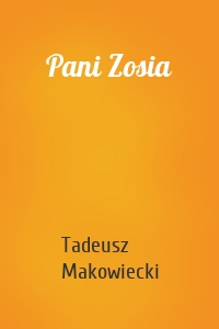 Pani Zosia