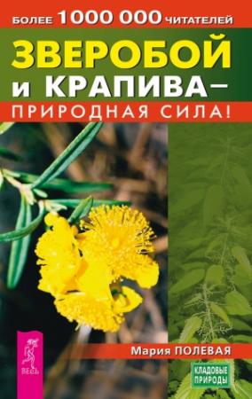 Обложка книги «Зверобой и крапива – природная сила!» — Мария Полевая