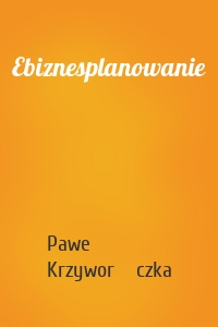 Ebiznesplanowanie