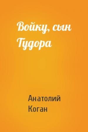 Обложка книги «Войку, сын Тудора» — Анатолий Коган
