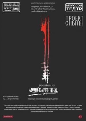 Обложка книги «Алексей Каренин» — Василий Сигарев