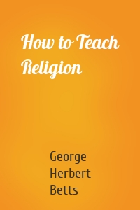 How to Teach Religion