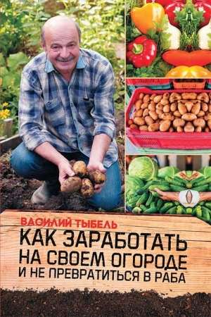 Обложка книги «Как заработать на своем огороде и не превратиться в раба» — Василий Тыбель
