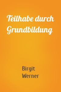 Teilhabe durch Grundbildung