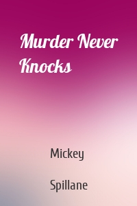 Murder Never Knocks