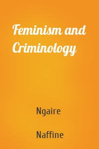 Feminism and Criminology