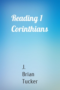 Reading 1 Corinthians