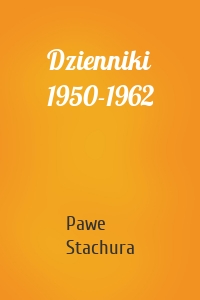Dzienniki 1950-1962