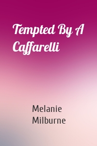 Tempted By A Caffarelli