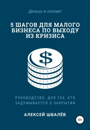 Обложка книги «5 шагов для малого бизнеса по выходу из кризиса» — Алексей Швалёв