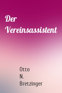 Der Vereinsassistent