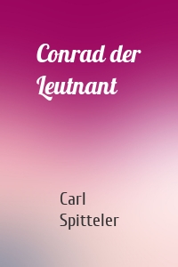 Conrad der Leutnant