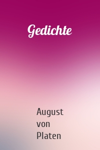 Gedichte