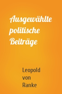 Ausgewählte politische Beiträge