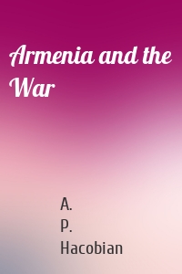 Armenia and the War