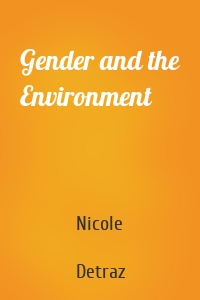 Gender and the Environment