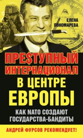 Обложка книги «Пре$тупный интернационал в центре Европы» — Елена Георгиевна Пономарёва