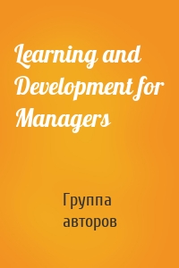 Learning and Development for Managers