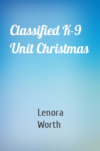 Classified K-9 Unit Christmas