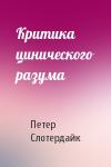 Петер Слотердайк - Критика цинического разума