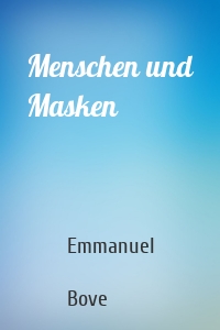 Menschen und Masken