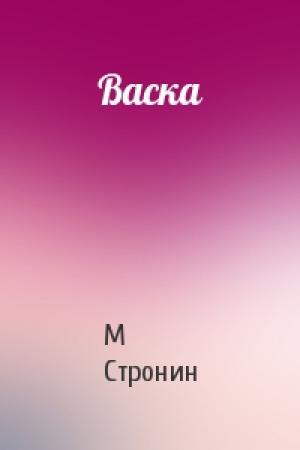 Обложка книги «Васка» — М Стронин