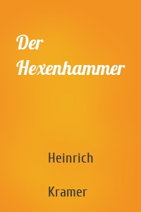 Der Hexenhammer